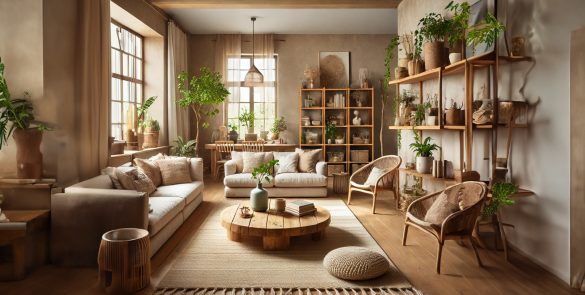 CABECERA DECORACION CON MATERIALES SOSTENIBLES