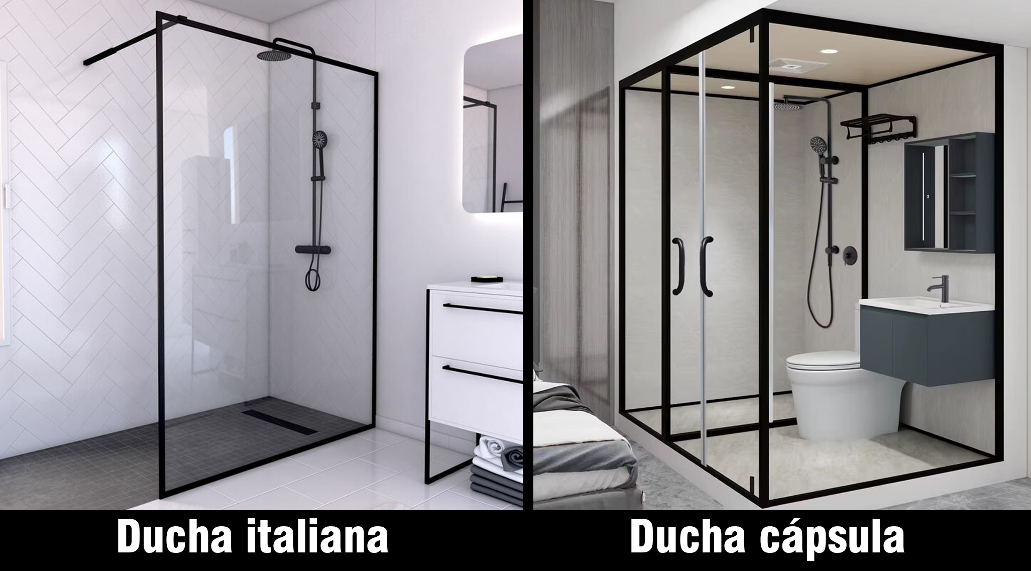 ducha capsula comparativa ducha italiana