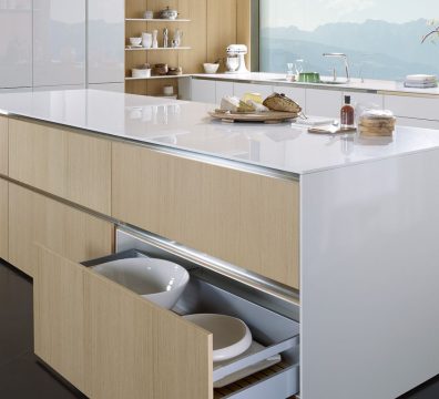 cocinas push‑to‑open