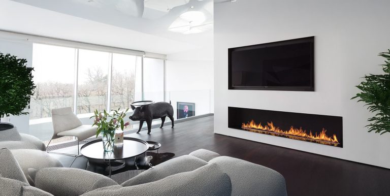 FLA4 1490 Quemador automatico de bioetanol cabecera