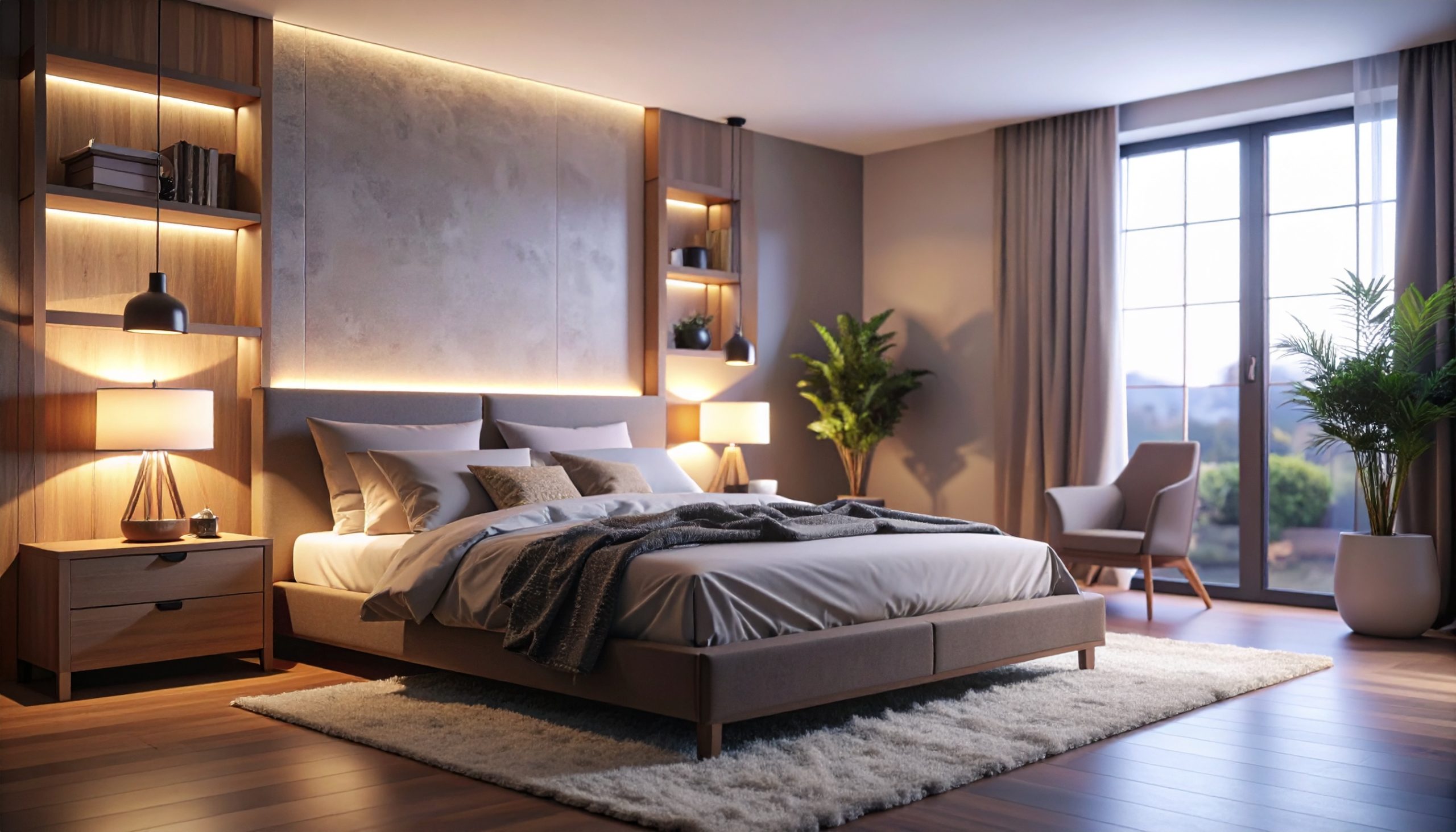 Firefly Dormitorio moderno y acogedor donde la iluminacion esta cuidadosamente disenada en ca 404429 scaled