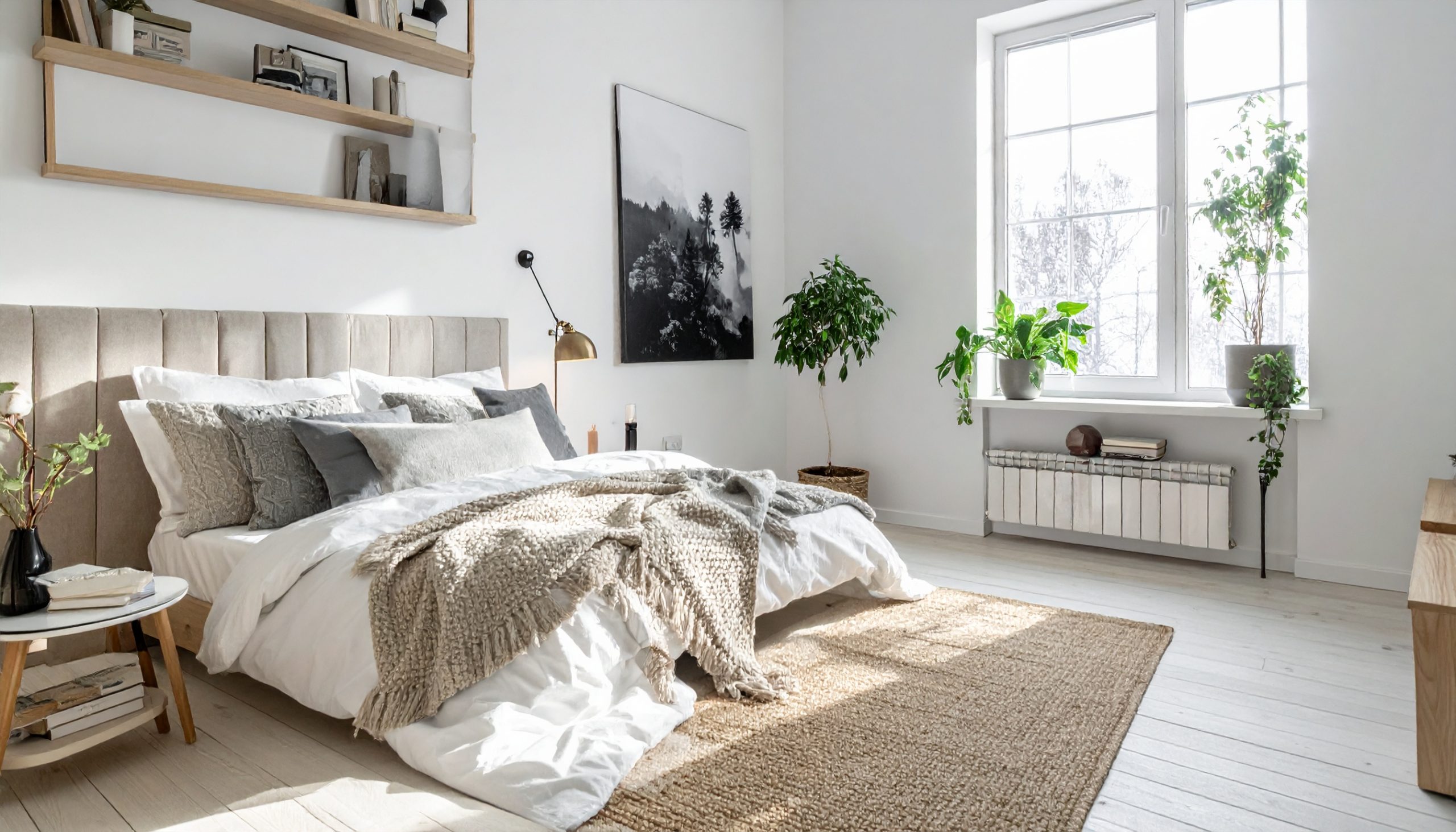 Firefly Habitacion estilo Nordico – Simplicidad Funcional Paleta clara y limpia blanco gri 404429 scaled