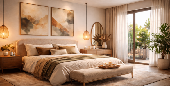 Decoración habitación matrimonio