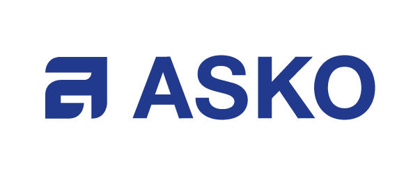 Logo ASKO negro